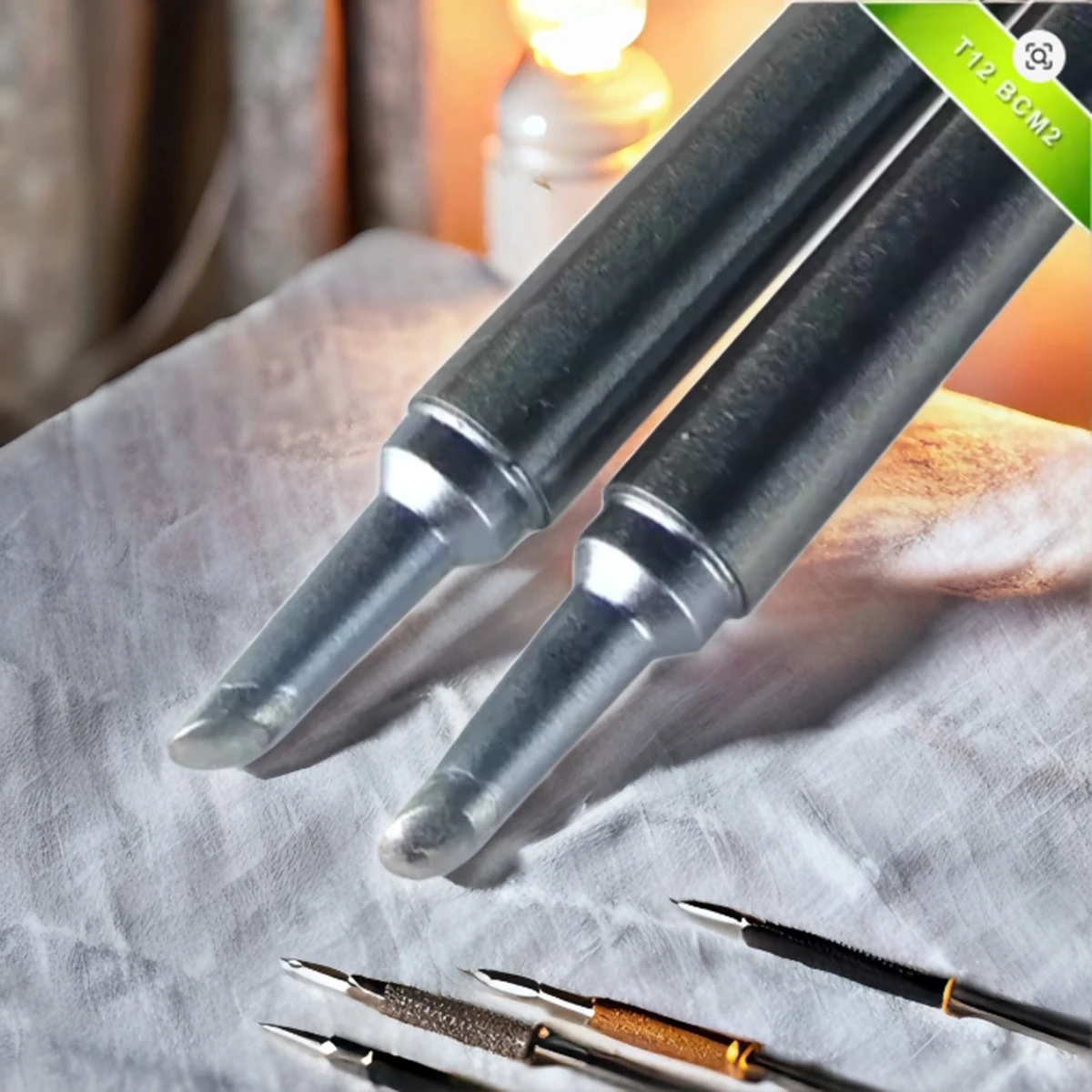 Punta De Soldadura T12-B2 (forma 0.5B) – Repuesto Para Estación Hakko, Ideal Para Reparación De PCB