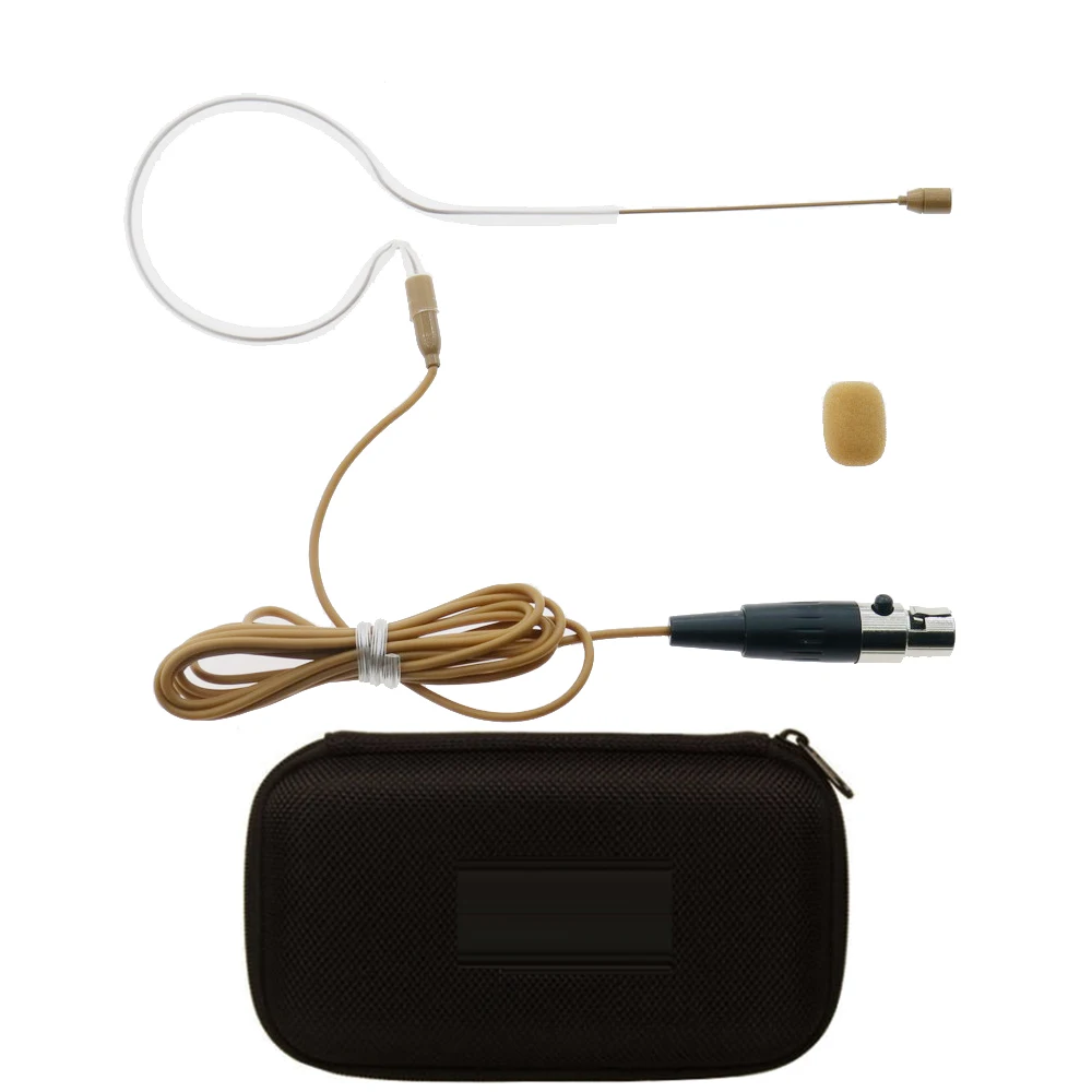 Auricolare Professionale Mx153 Cuffie Cuffie Microfono Per Shure Slxd Pgx Slx Ulx Qlx Glx Ta4F Con Scatola Con Cerniera 3 Colori