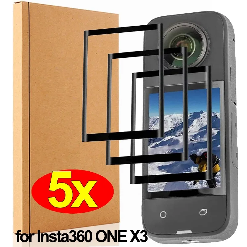 

Glass Films for Insta360 ONE X3 Screen Protector for Insta 360 X3 Camera Tempered Glass Film Cover Glasses Protection Accessory