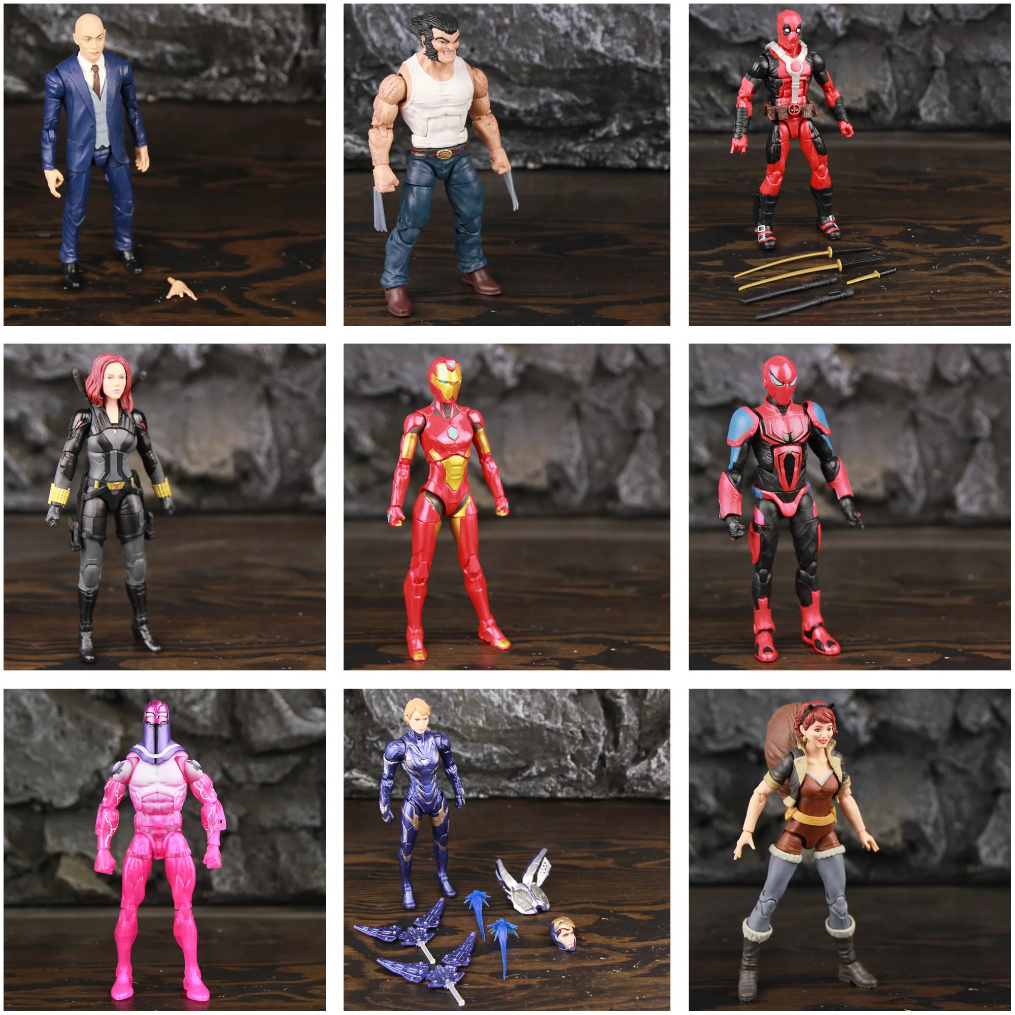 ハーベルアクションフィギュア,スパイダーマン,デッドプール
