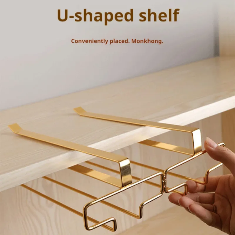Hanging Wine Glass Rack Storage Rack Red Wine Glass Water Glass Rack Display Rack Drain Glass Rack Grape Wine Rack Champagne 3