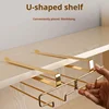 Hanging Wine Glass Rack Storage Rack Red Wine Glass Water Glass Rack Display Rack Drain Glass Rack Grape Wine Rack Champagne 3