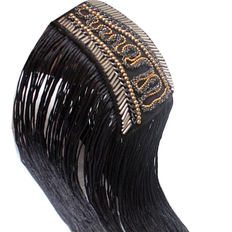 Brooch Tassel Epaulet Shoulder Board Mark Unisex Punk Jewelry Fringed