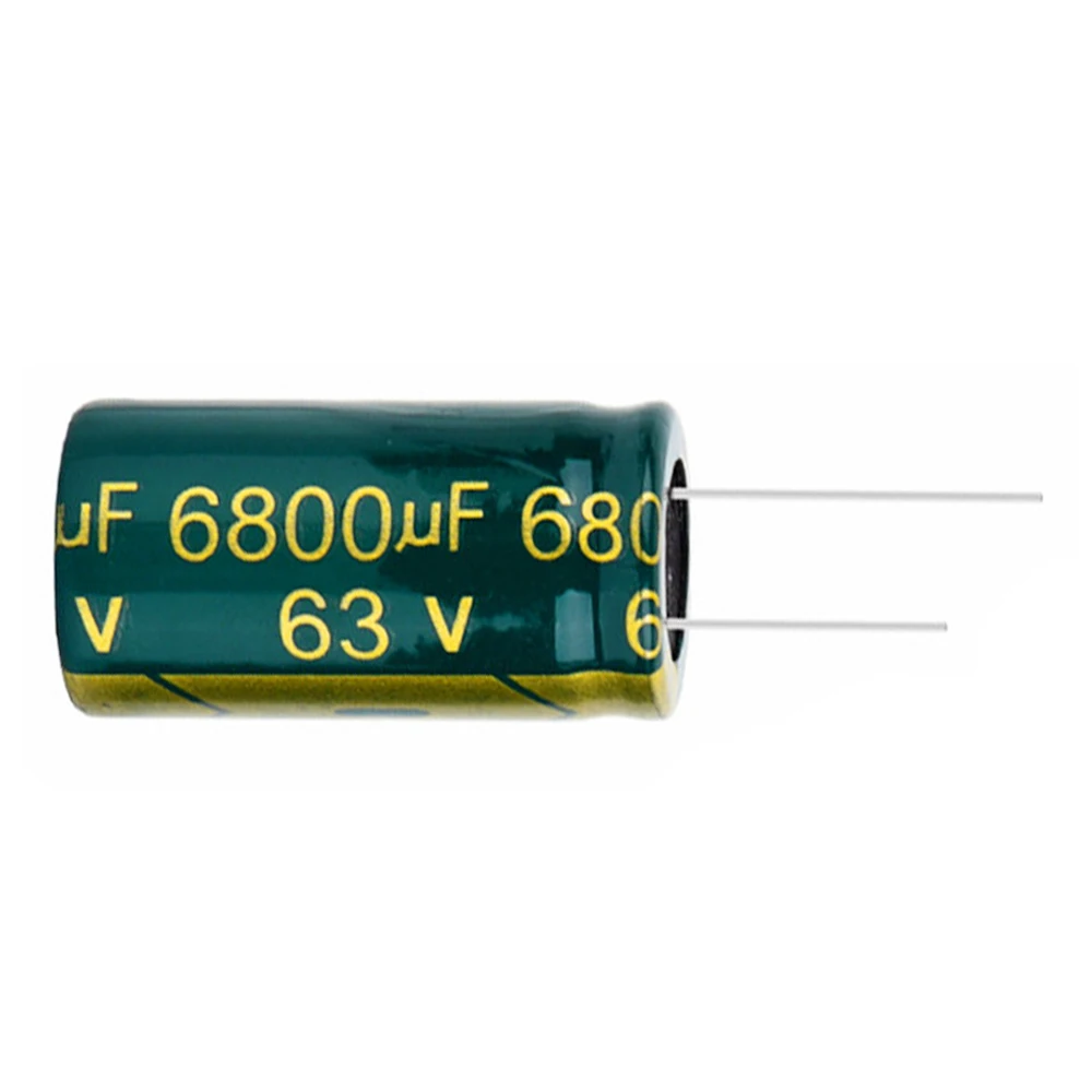 

2pcs 63v6800uf Radial DIP Aluminum Electrolytic Capacitors 63v 6800uf Tolerance 20% Size 22x40mm 20%