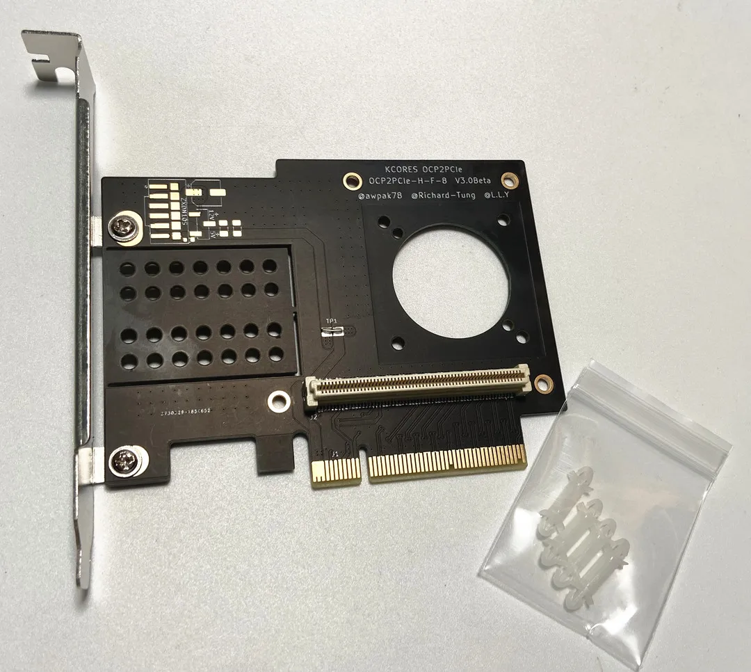 Pcie x8 Mellanox Mcx341a X520 Adaptador com Ocp 2.0 Cartão Mezanino Sfp Mais 10g