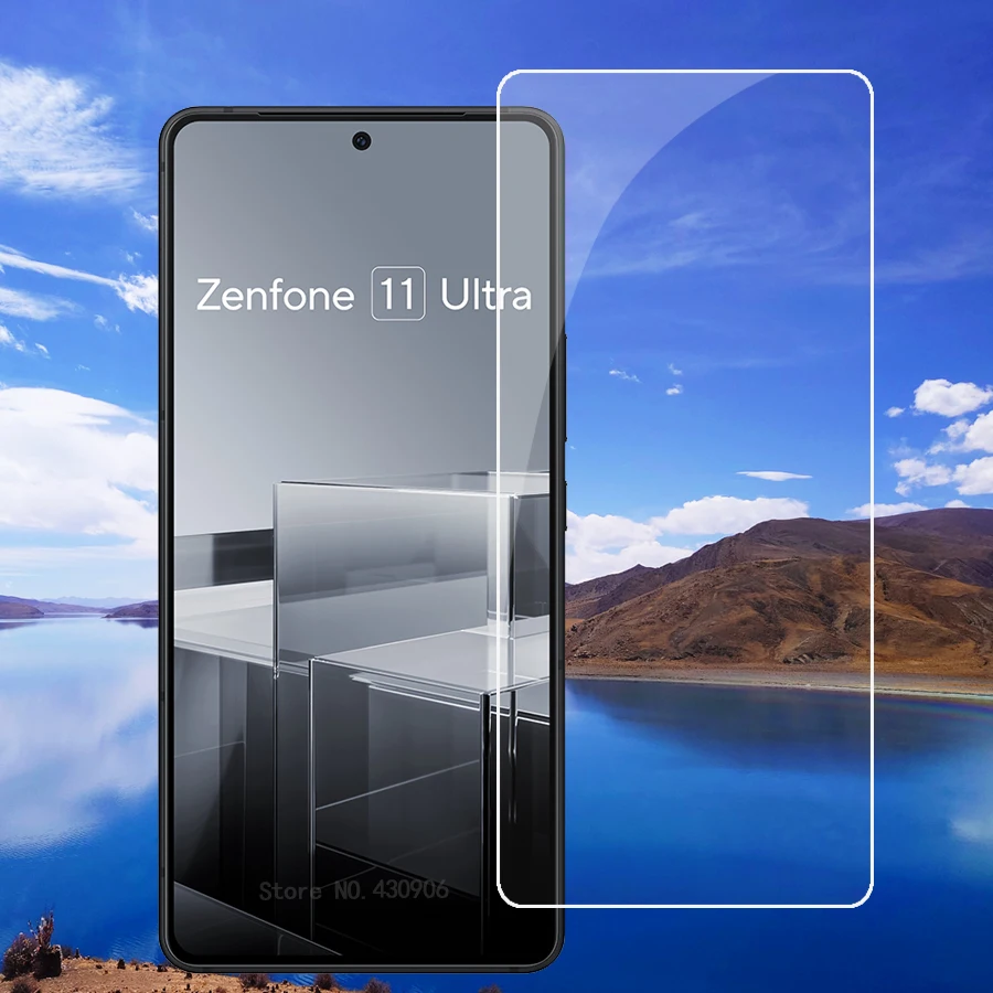 3-Piece Ultra-Clear Tempered Glass Screen Protector with Full Coverage and 9H Hardness