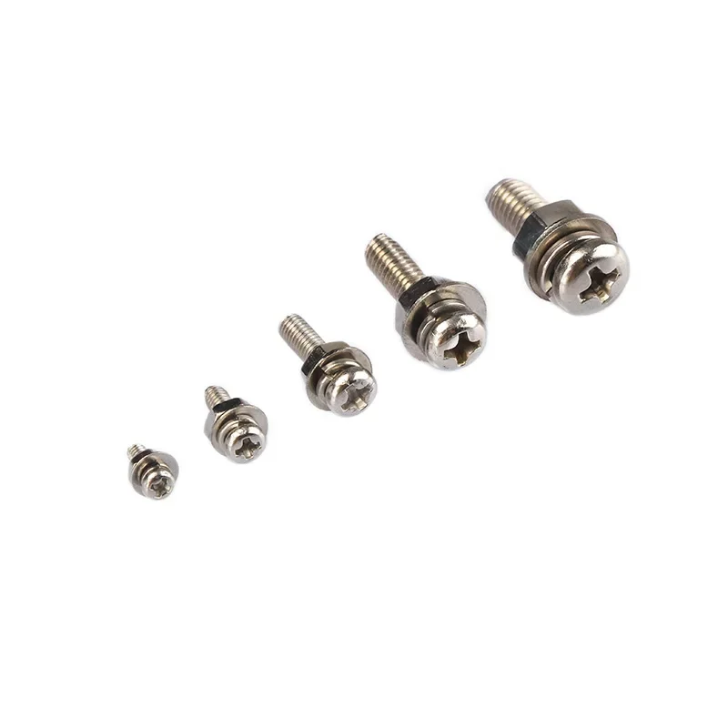 Stainless Steel Screws Screw Bolt Nut Set 160Pcs M2 M2.5 M3 M4 M5 Stainless Steel Screws