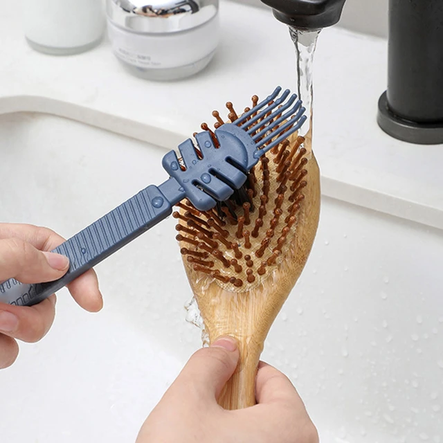1 Pc Hair Brush Cleaning Tool 2-In-1 Comb Cleaning Brush Comb Cleaner Brush  Mini Hair Brush Remover For Removing Hair Dust Home And Salon Use