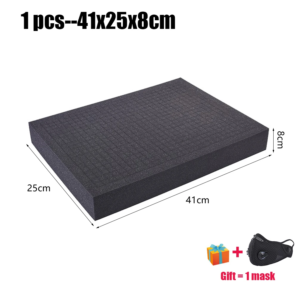 Pre-Cutting Foam Insert High Density Pick Pluck Foam For L-Boxx2 Power Tool Transport System Sponge Block Foam Pad for tool box beehive tool bags Tool Storage Items