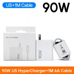 Xiaomi High - Speed 90W USB Charger with Turbo Charge Capability - 90W US with 1m cable