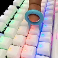 1 Pcs Mechanical Keyboard Plastic Key Extractor Keyboard Cleaning Button Universal Key Extractor 1