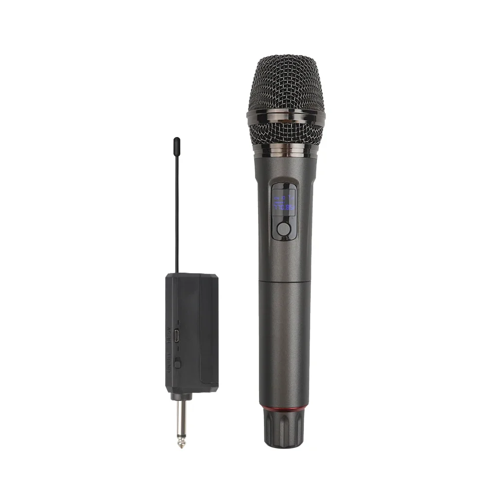 

2.4G wireless dynamic microphone family karaoke outdoor audio conference performance universal wireless microphone