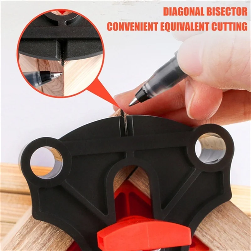 1pc 90 Degree Right Angle Clamp Fixing Clips Picture Frame Corner Clamp Woodworking Hand Tool Pipe Positioning Fixture woodworking clamps wood working jigs