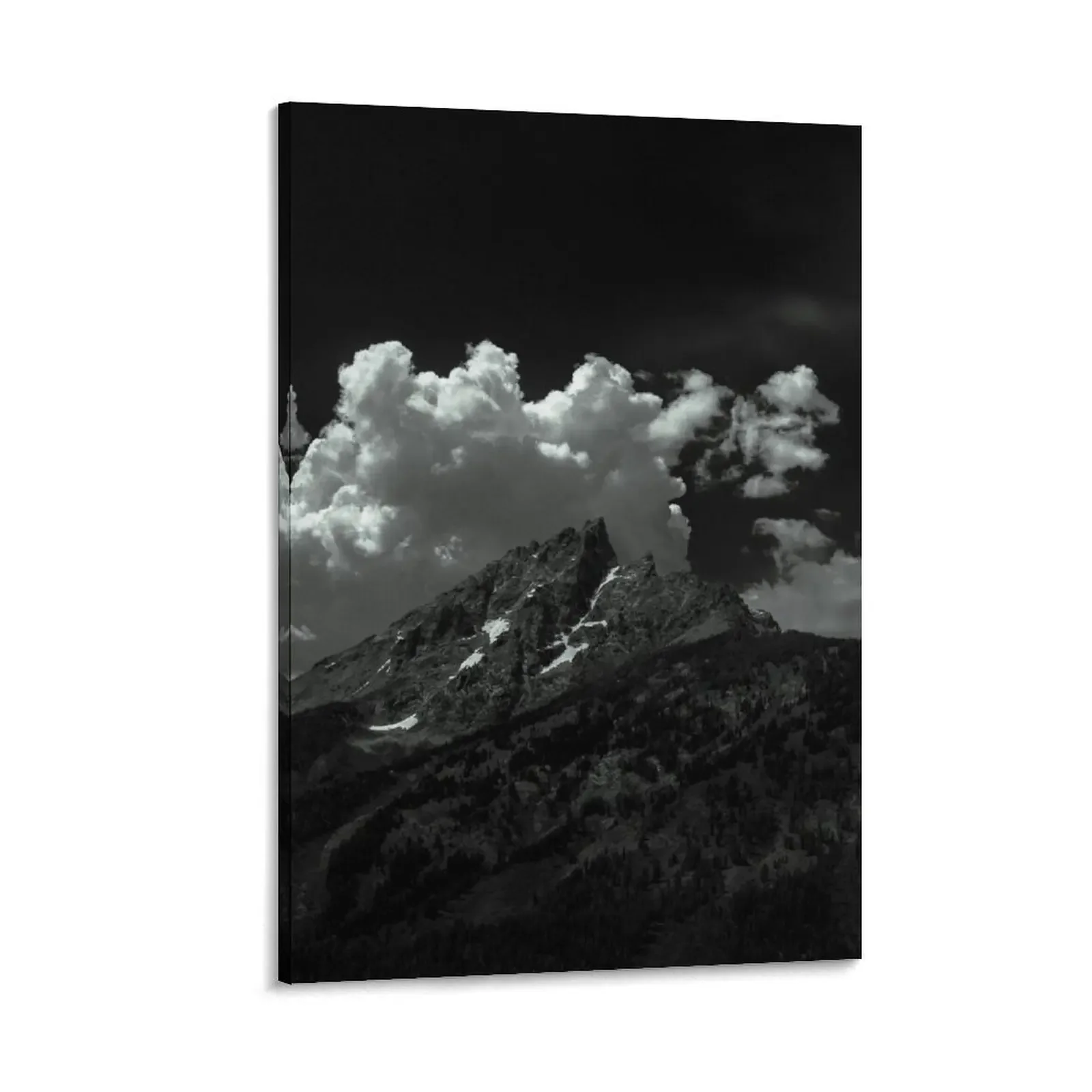 

Grand Teton in Black and White Canvas Painting house decoration bedrooms decor