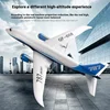 RC Boeing 787 Glider Qf008 2.4G Electric Remote Control Plane Three-Channel Fixed Wing Aircraft Passenger Jet Model Toy Kid Gift 4