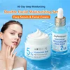 Hyaluronic Acid Face Serum & Cream Skin Care Set Deep Nourishing Lasting Moisturising Anti Dry Facial Skincare Cosmetics Kit