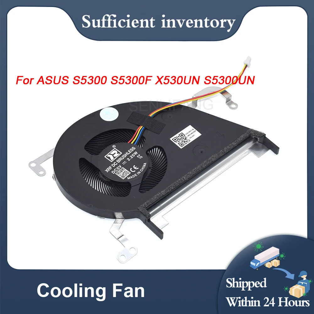 New EG50050S1-CD81-S9A 13NB0IA0P01111 DQ5D518G001 4Pin DC5V 2.25W For ASUS S5300 S5300F X530UN S5300UN Laptop CPU Cooling Fan