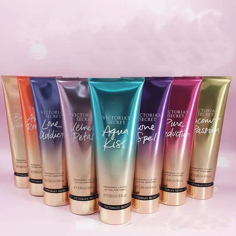 

236ml Victoria's Secret Fragrance Body Lotion Lasting fragrance Moisturizing Perfume Fragrance Hand care cream