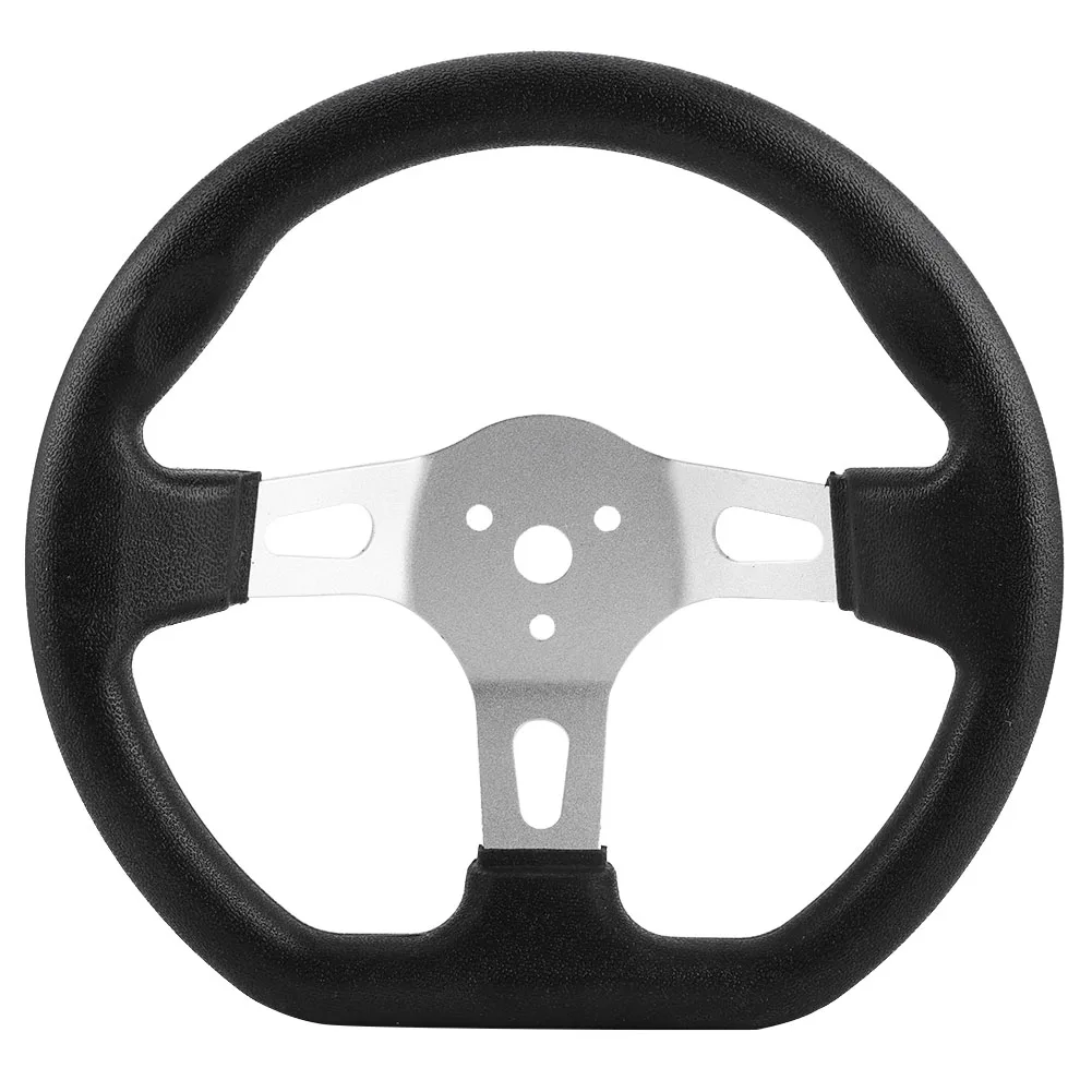 Go Kart Steering Wheel 270mm Go Kart Steering Wheel Racing Off Road Sport Kart Karting Parts Aluminum Alloy Steering Wheel Cart Accessories