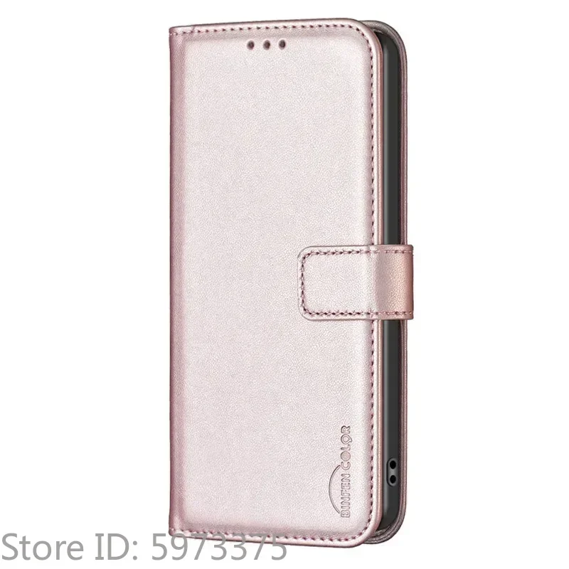 Elegant Leather Wallet Phone Case with Card Slot