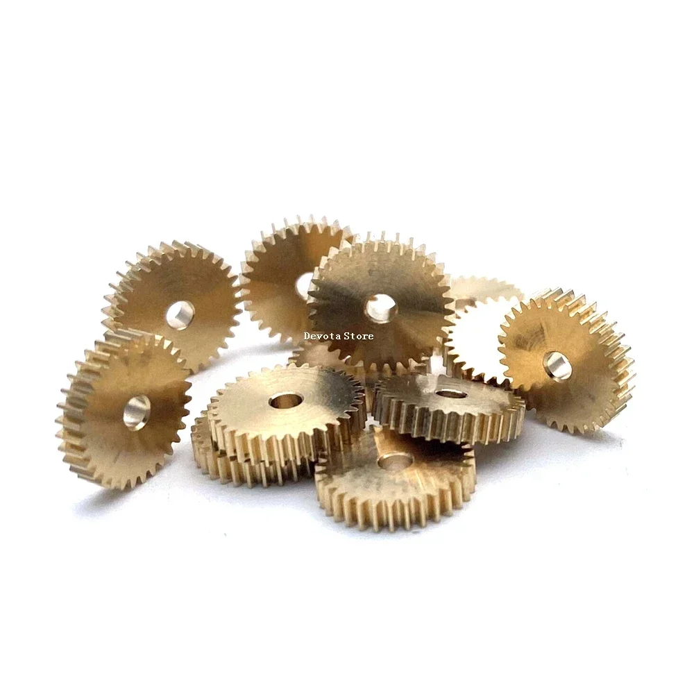 Transmission Gear 0.3M MINI DIY Copper Gear Tooth 30/32 Teeth 1.98MM 2.02MM DIY Model RC Parts