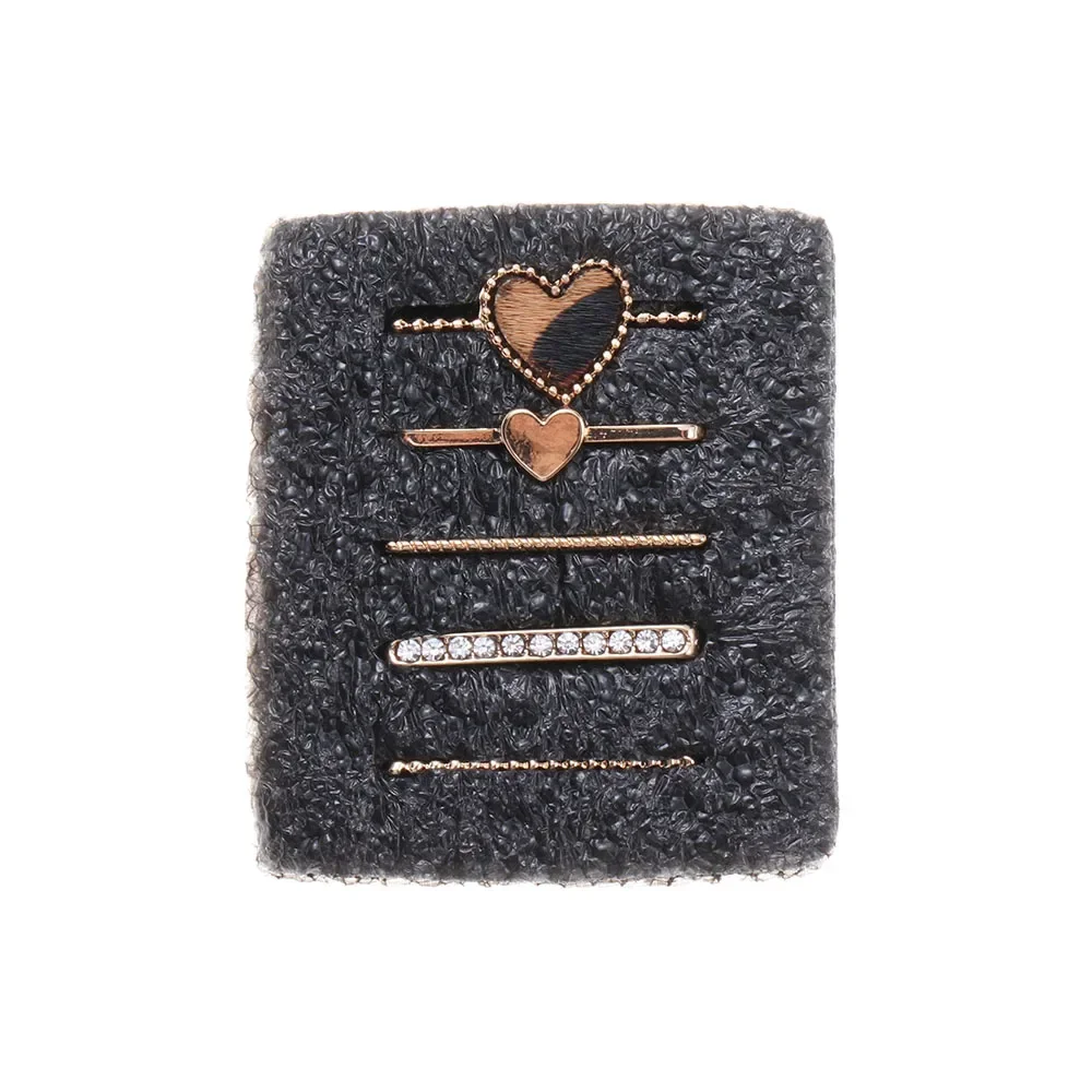 Elegant Pearl Diamond Ornament Ring for Smart Watch Band Strap Accessories
