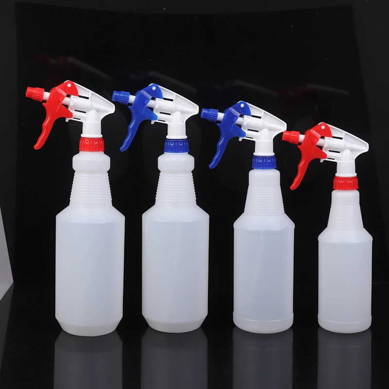 500ml/750ml/1000ml Transparent Portable Spray Bottle Car Washing Refillable Atomizer Multipurpose Gardening Supplies