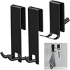 Stainless Steel Shower Hooks Glass Door Shower Hook Lightweight Bathroom Hooks Bath Shower Screen Towel Hanger Shower Door New 1