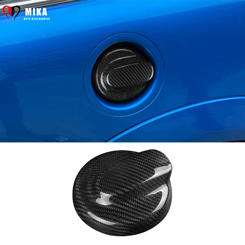 Car Real Carbon Fiber Gas Oil Tank Fuel Cover Sticker Per Mini Cooper R55 R56 R57 S Outdoor Auto Part Accessori Per Veicoli Per Auto