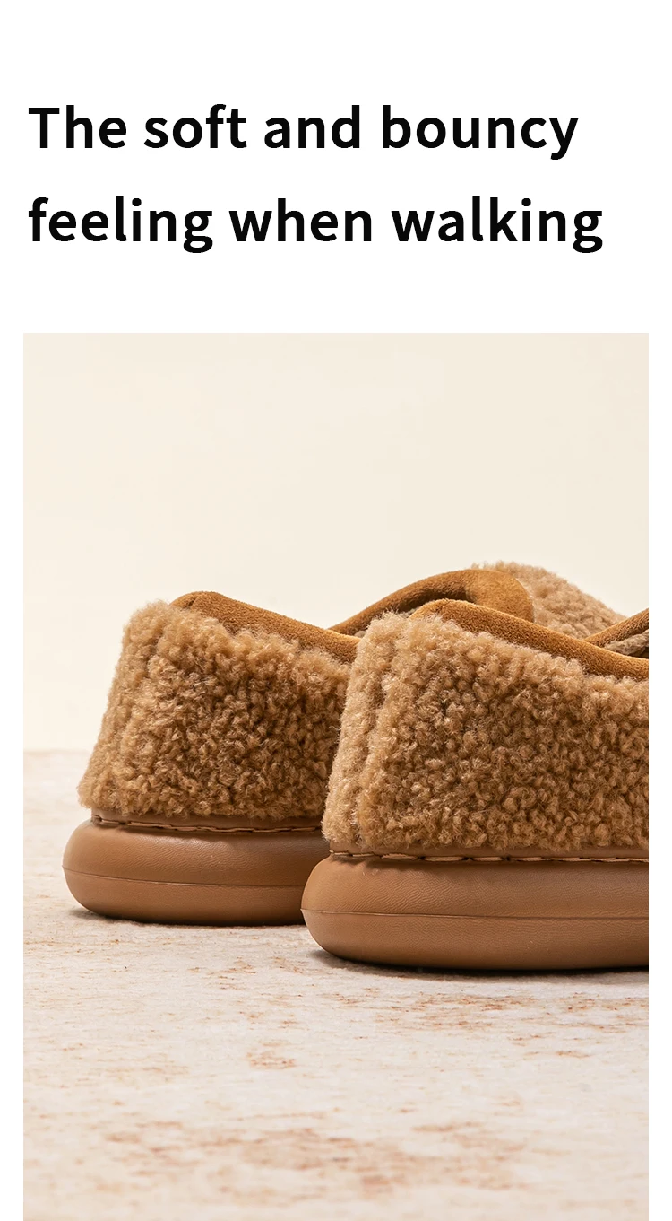 Cozy Fleece-Lined Slippers for Women