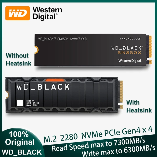 WD_Black SN850 NVMe SSD 1TB ヒートシンク付き