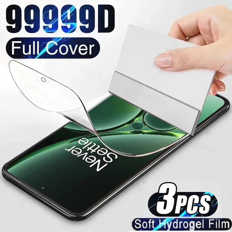 Premium Hydrogel Screen Protector Film - 3 Pack