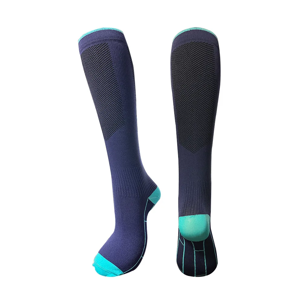 1 Pair Compression Socks 20-30 mmHg Support Running Cycling Socks Breathable Comfortable Men Women Compression Stockings