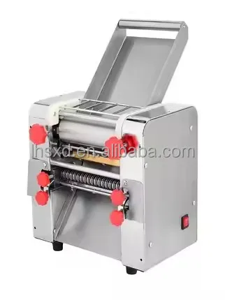 Commercial Electric Automatic Drum Noodle Press Stainless Steel Desktop Noodle Dumpling Machine