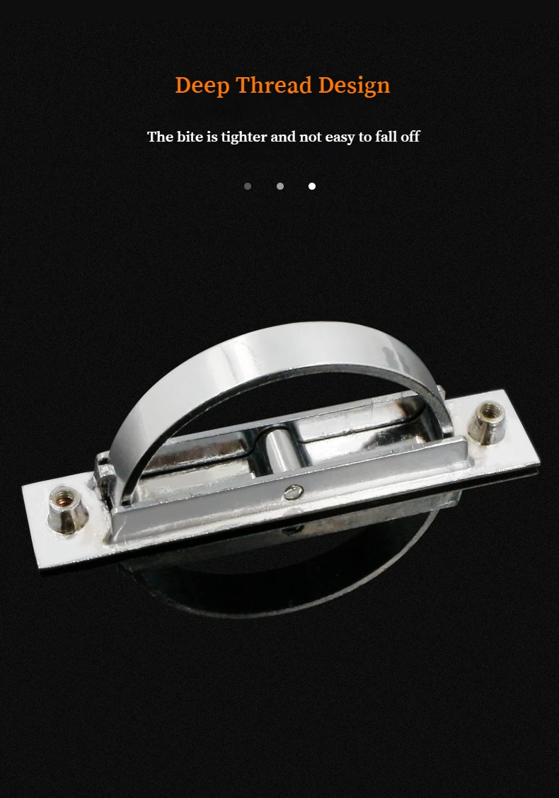 Description Picture 6 of itemTatami Hidden Embedded Handles Zinc Alloy Door Pull Cover Floor Drawer Cabinet Handle Dark Recessed Knobs Furniture Hardware