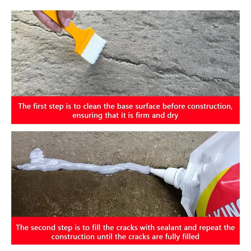 Description Picture 6 of item500g Cracks Filler Concrete Repair Sealant Concrete Sealant High Performance Repair Sealant Cracks Filler for Concrete Crackes