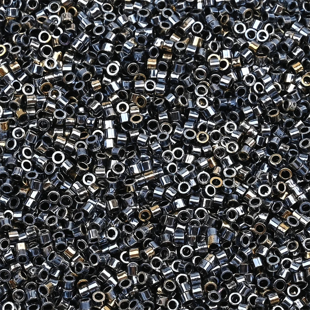 2,5 mm japanische antike Glasperlen, goldfarben plattiert, Mini-Perlen, handgefertigt, DIY-Halskette, Armband, Schmuck, Accessoires, Materialien – Detail 10