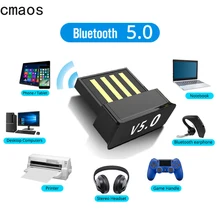 

USB Bluetooth Adapters BT 5.0 USB Wireless Computer Adapter Audio Receiver Transmitter Dongles Laptop Earphone BLE Mini Sender