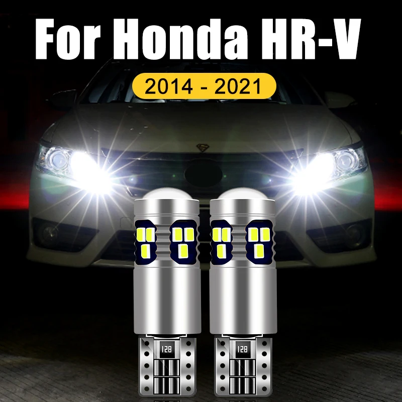 

For Honda HR-V HRV HR V 2014-2017 2018 2019 2020 2021 2PCS T10 W5W LED Car Clearance Lights Parking Lamps Width Bulb Accessories