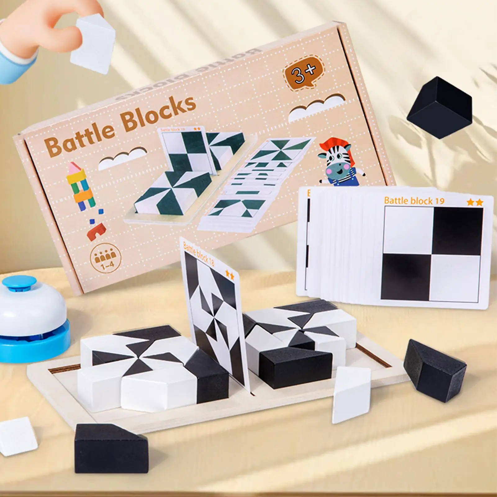 Geometric Puzzle Challenge Interactive Board Game