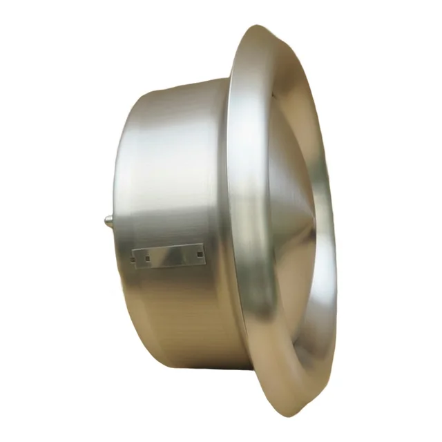 วาล์วระบายอากาศสแตนเลสทรงกลม ขนาด 4/5/6 นิ้ว ปรับได้ สำหรับช่องระบายอากาศ ช่องดักอากาศ ช่องระบายอากาศโลหะทรงกลม 1