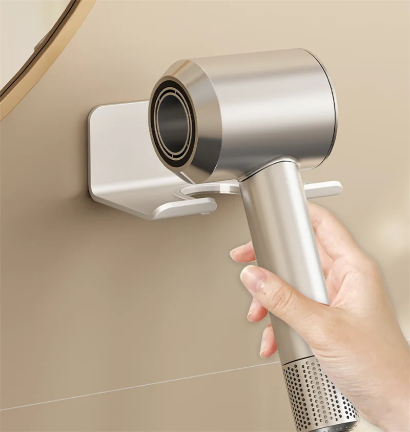 Wall-Mounted Hair Dryer Bracket Suitable Xiaomi Dyson Perforated Free Bathroom Storage Rack Accessories R93