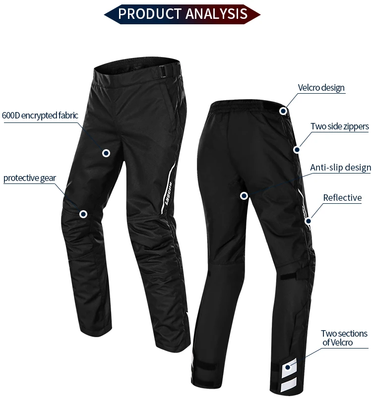 Motorcycle riding pants winter free, drop proof, warm, cold proof