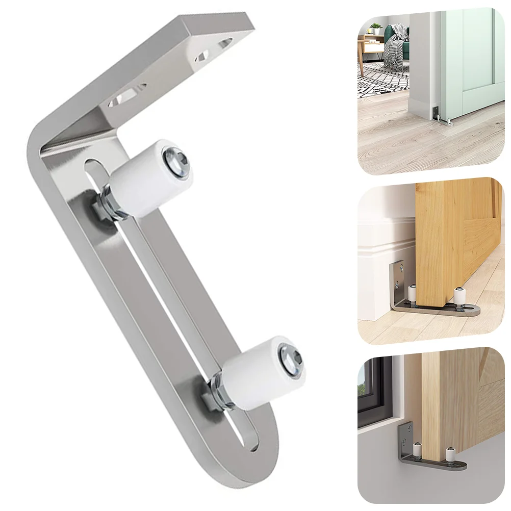 

Barn Door Swing Stop Floor Guides Flooring Through Adjustable Stopper Stoppers Prevent Swinging Out Hardwares