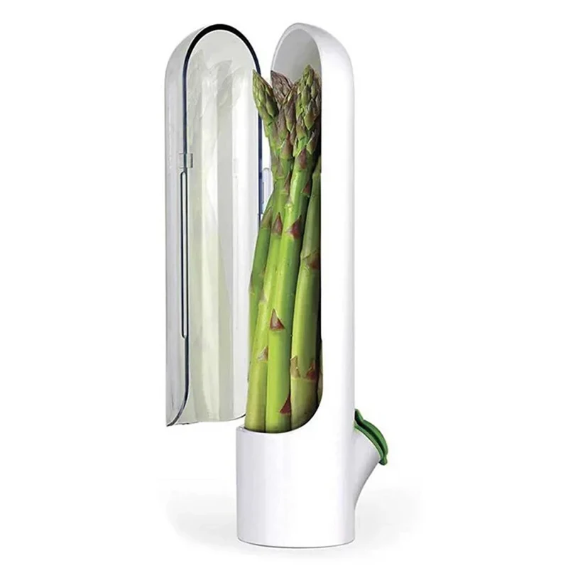 Vanilla Storage Vanilla Fresh Box Vanilla Fresher Cilantro Asparagus Vegetable Fresh Cups Refrigerator Storage1/PC