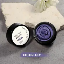  1 Bottle Nail Carving Glue 4D Molded Nail Gel Phototherapy Nail Polish Glue Light Therapy Nail Gel DIY Nail Art Nail Polish 5ml 