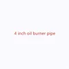4inch/10.5CM Glass Oil Burner Pipe for Clear Thick Borosilicate Glass Experiment 10/50PCS 2