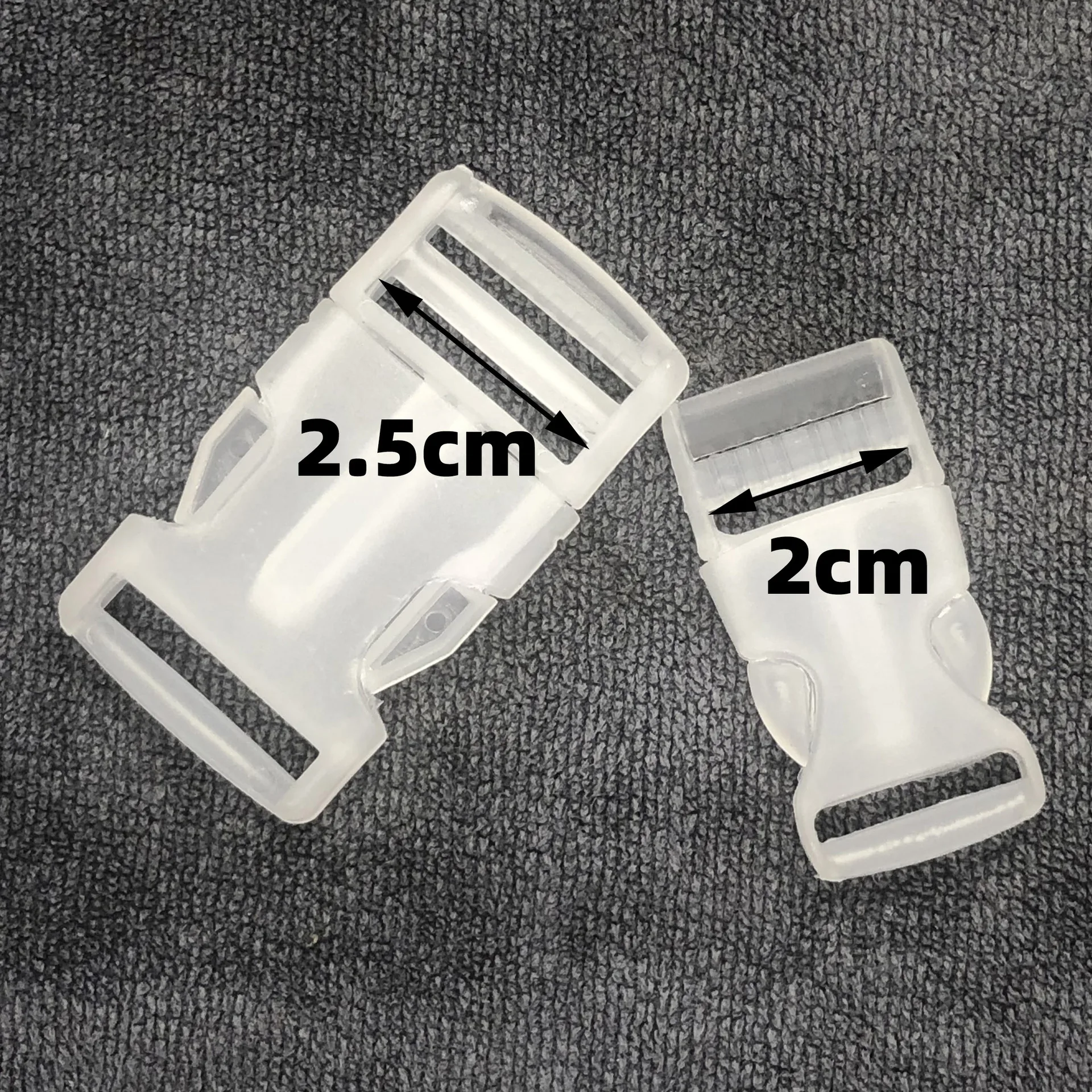

Luggage accessories plastic translucent buckle Di539