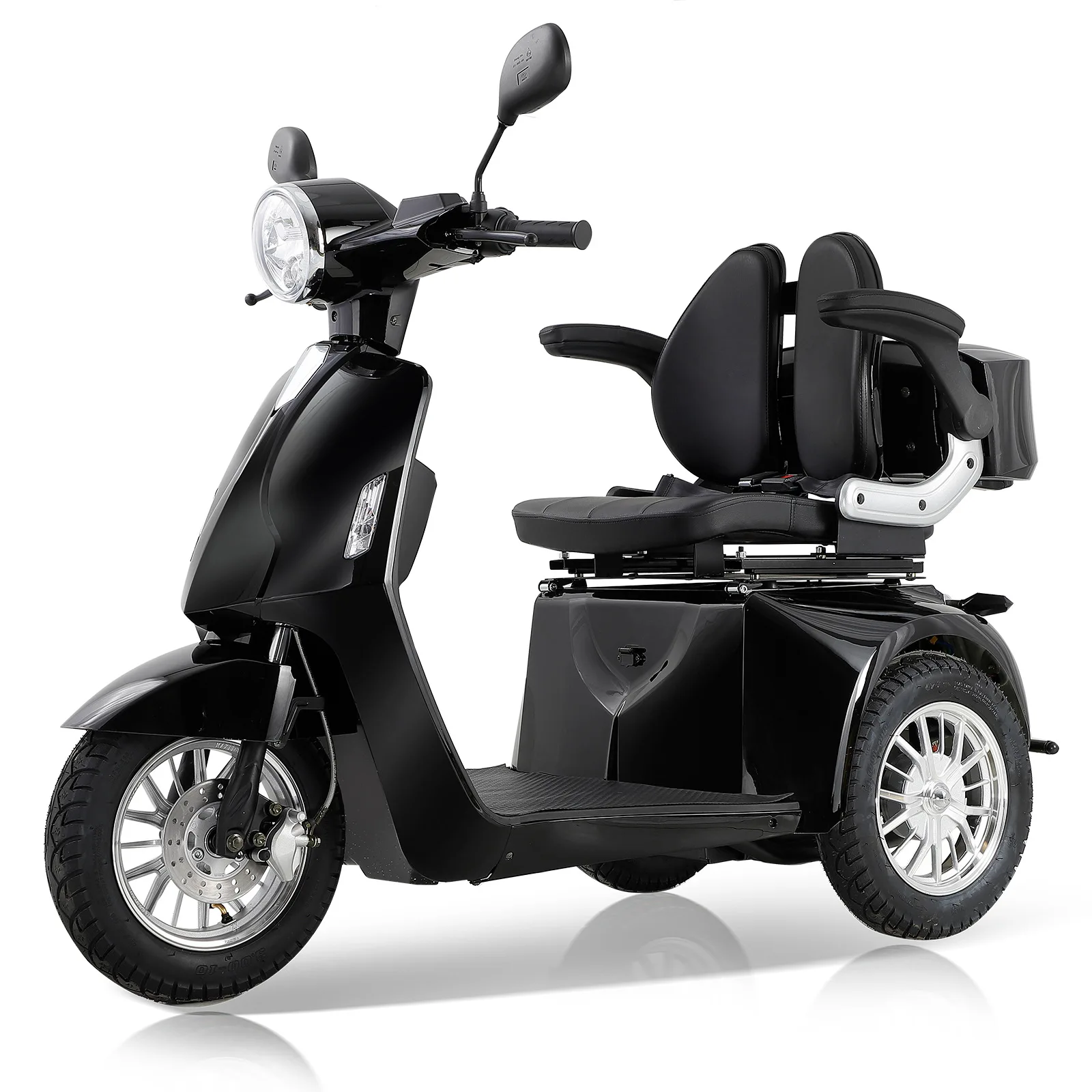 500W Three-wheel Electric Bike Scooter Top Speed 25km/h