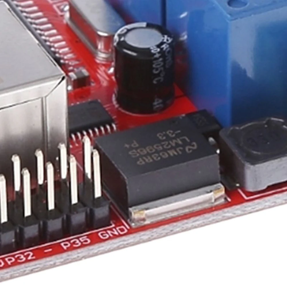 LAN Ethernet TCP UDP Controller Module Relay Board 2 Channel Relay Switch Delay Board Web Server Electronic Kit Circuit Board